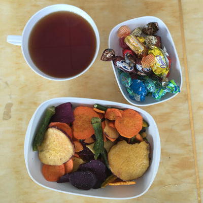 주문 건강 음식 바삭바삭한 건조과실과 야채는 간식 튀김 고구마 칩을 섞었습니다 online manufacture