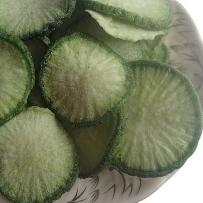 좋은 가격 야자유는 과일 야채 건강한 바삭바삭한 녹색 무 칩을 말렸습니다 온라인으로