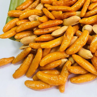 주문 건강한 바삭바삭한 일본 전병이 섞은 칠레고추를 넣은 저민 고기와 강낭콩 스튜 풍미 전병 간식 online manufacture