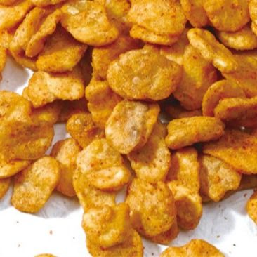 좋은 가격 구워진 말린 누에 콩 스낵 OU 정결한 음식물은 크리스피 텍스처를 가염했습니다 온라인으로