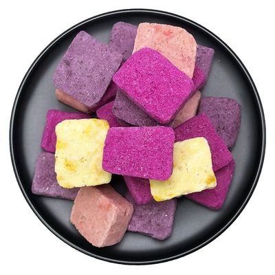 주문 맛있는 냉동 건조 요거트 큐브 저칼로리 딸기 맛 50g 어린이 점심 상자 online manufacture