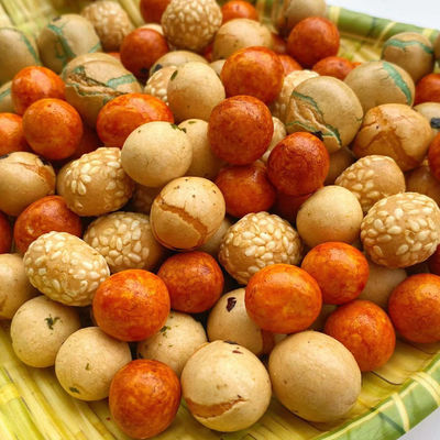 좋은 가격 바삭바삭한 고급 품질 여러가지 향 땅콩 크래커 건강한 혼합된 견과류 간식 매운 참깨 땅콩 온라인으로