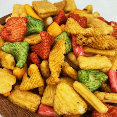 한국 비빔밥 크래커 모든 시대 스낵 음식