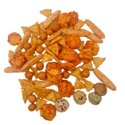 좋은 가격 맛집 혼합 쌀 크래커 - 5가지 맛과 땅콩과 함께 200g 패키지 온라인으로