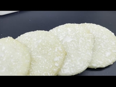 고급 품질은 설탕이 한국 전병 과자를 서리로 뒤덮으면서 단비스킷을 구웠습니다