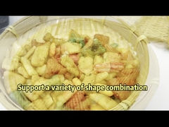 크기 과자 중국 제조사들에서 OCM (상대방 상표제품) 팽화미 바삭바삭한 크래커