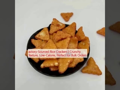 연예인 소스 쌀 크래커 脆脆한 질감, 낮은 칼로리, 대량 주문에 적합합니다